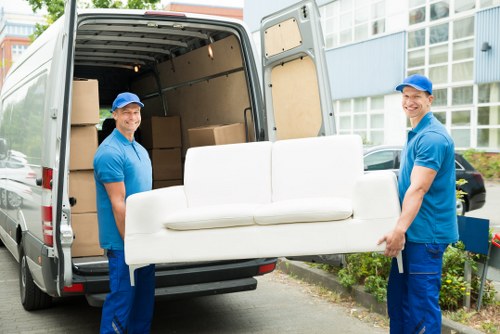 Removals van service for a Marblearch residential move