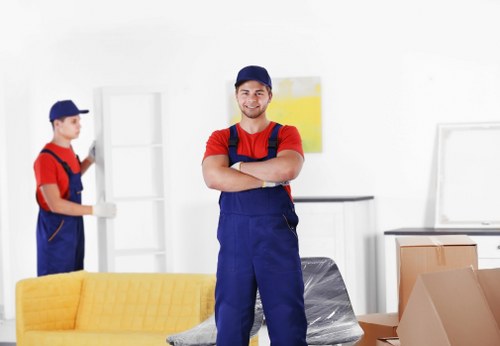 Accessible moving services webpage shown with clear structure and assistive technology support