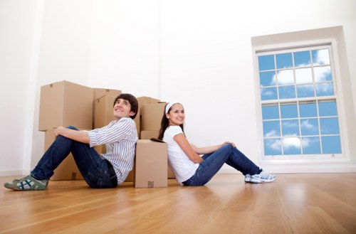 Packing and loading furniture for a Marblearch man and van removal