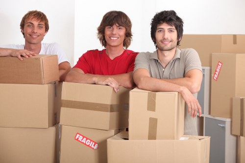 Residential removals support for a flat near Marble Arch