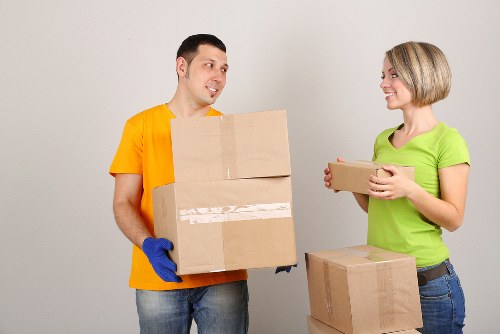 Local moving van supporting residential removals in Marblearch