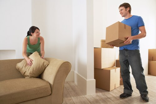 Local removals team handling a residential move near Marblearch